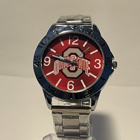 Ohio State Buckeyes NCAA Stainless-Steel Watch NEW - Picture 8 of 9
